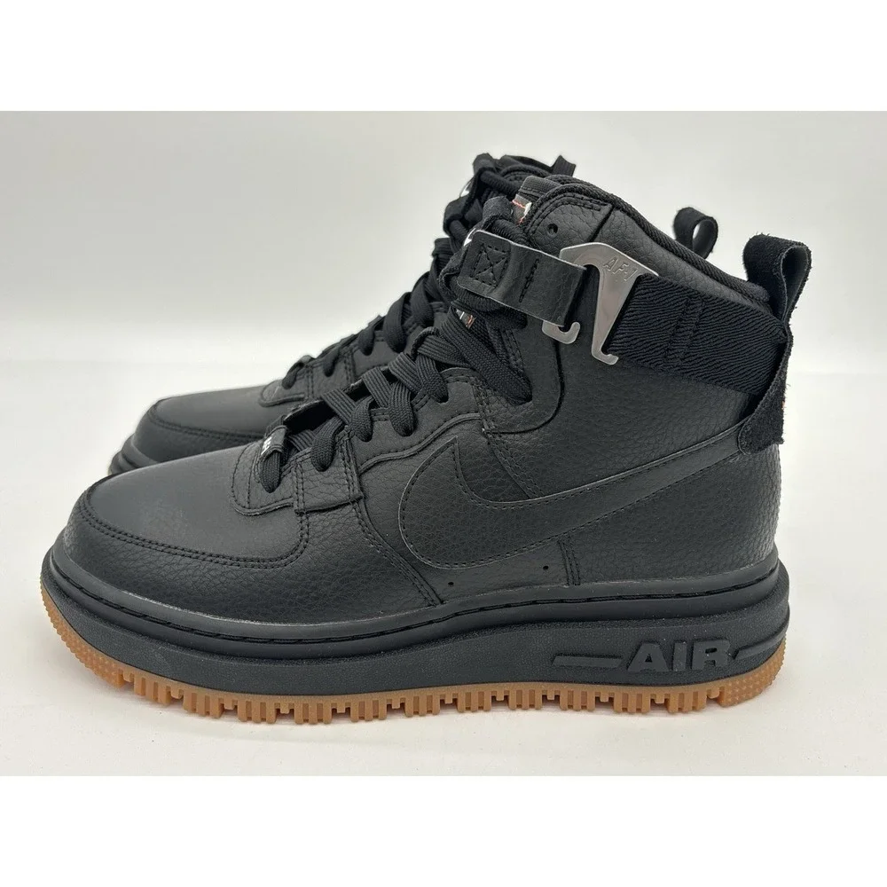 Nike Air Force 1 High Utility 2.0 Black Medium Brown 2021 DC3584-001 Full Box